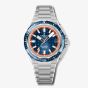 Zenith Mens Defy Extreme Diver Blue Rubber Strap Watch 95.9601.3620/51.I301