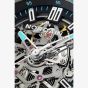 NORQAIN Wild One Skeleton Turquoise Rubber Strap Watch N3000.07Q27.B07.R01