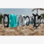NORQAIN Wild One Skeleton Turquoise Rubber Strap Watch N3000.07Q27.B07.R01