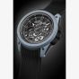NORQAIN Wild One Skeleton Grey Rubber Strap Watch N3000.07Q42.B18.R01