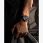 NORQAIN Wild One Skeleton Grey Rubber Strap Watch N3000.07Q42.B18.R01