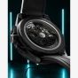 NORQAIN Wild One Skeleton Chrono Black Rubber Strap Watch N3002.40Q01.B07.R01
