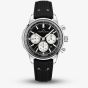 NORQAIN Freedom Chrono Black Perlon Rubber Strap Watch N2200.18S01.B01.R03