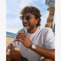 NORQAIN Special Edition Freedom Chrono Enjoy Life "Ice Cream" Silver Bracelet Watch N2201.19S01.C01.S01