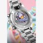 NORQAIN Special Edition Freedom Chrono Enjoy Life Blue "Sprinkles" Silver Bracelet Watch N2201.19S04.A01.S01
