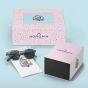 NORQAIN Special Edition Freedom Chrono Enjoy Life Pink "Sprinkles" Silver Bracelet Watch N2201.19S04.K01.S01