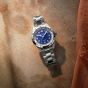 Gallet Mens Flying Officer Blue Dial Bracelet Watch AG1701131C1A1