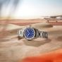 Gallet Mens Flying Officer Blue Dial Bracelet Watch AG1701131C1A1