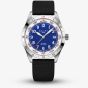 Gallet Mens Flying Officer Blue Dial Fabric Strap Watch AG1701131C1W1