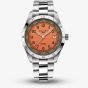 Gallet Mens Flying Officer Orange Dial Bracelet Watch AG1701131O1A1