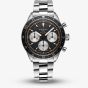 Gallet Mens Multichron Pilot Chronograph Black Dial Bracelet Watch AG2303251B1A1