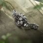 Gallet Mens Multichron Pilot Chronograph Black Dial Bracelet Watch AG2303251B1A1