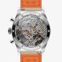 Gallet Mens Classics Chronograph Black Dial Fabric Strap Watch AG0910121B1W3