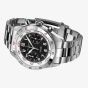 Gallet Mens Flying Officer Black Chronograph Dial Bracelet Watch AG2301131B1A1