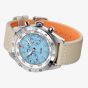 Gallet Mens Flying Officer Blue Chronograph Dial Fabric Strap Watch AG2301131C1W1