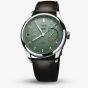 Oris Mens Artelier Calibre 113 Green Dial Black Leather Strap Watch 01 113 7806 4057-07 5 22 96FC