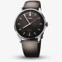 Oris Mens Artelier Date Black Dial Brown Leather Strap Watch 01 733 7810 4054-07 6 20 18FC