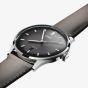 Oris Mens Artelier Date Black Dial Brown Leather Strap Watch 01 733 7810 4054-07 6 20 18FC