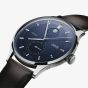 Oris Mens Artelier Complication Blue Dial Dark Brown Leather Strap Watch 01 782 7811 4055-07 6 20 17FC