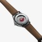 Oris Mens Artelier Date Blue Dial Dark Brown Leather Strap Watch 01 733 7810 4055-07 6 20 17FC