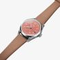 Oris Big Crown Pointer Date Red Dial Leather Strap Watch 01 403 7799 4068-07 6 20 11FC