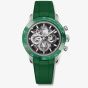 Zenith Mens Chronomaster Sport Green Bezel Bracelet Watch 03.3131.3600/01.M3130