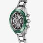 Zenith Mens Chronomaster Sport Green Bezel Bracelet Watch 03.3131.3600/01.M3130