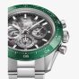 Zenith Mens Chronomaster Sport Green Bezel Bracelet Watch 03.3131.3600/01.M3130