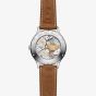 Chopard Unisex L.U.C XPS Prussian Blue Dial Brown Leather Strap Watch 168629-3002