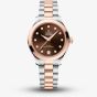 OMEGA Ladies Seamaster Aqua Terra 150m Two Tone Rose Gold Watch 220.20.30.20.63.001