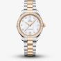 OMEGA  Ladies Seamaster Aqua Terra 150m Two Tone Mother Of Pearl Dial Watch 220.25.30.20.55.001