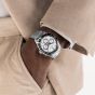 Hamilton Mens Jazzmaster Performer Automatic White Chronograph Dial Watch H36606110