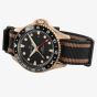 Hamilton Mens Khaki Navy Scuba Automatic GMT Fabric Strap Watch H82565930