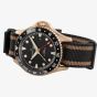 Hamilton Mens Khaki Navy Scuba Automatic GMT Fabric Strap Watch H82565930