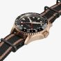 Hamilton Mens Khaki Navy Scuba Automatic GMT Fabric Strap Watch H82565930