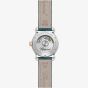 Chopard Ladies Happy Sport Mint Green Leather Strap Watch 278573-3030