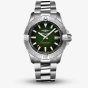 Breitling Mens Avenger Automatic 42 Wings Capsule Green Dial Bracelet Watch A173285B1L1A1