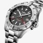 Breitling Mens Avenger Automatic 44 GMT UK Edition Anthracite Dial Bracelet Watch A323203B1B1A1