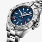 Breitling Mens Avenger Automatic 44 GMT UK Edition Blue Dial Bracelet Watch A323203B1CA1