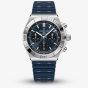 Breitling Mens Chronomat B01 42 Blue Rubber Strap Watch AB0158101C1S1