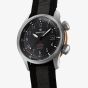 Bremont Mens Altitude MB Meteor Orange Barrel Black NATO Strap Watch ALT42-MT-TI-BKOR-N-S