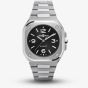 Bell & Ross Mens Black Steel Watch BR05A-S-BL-ST/SST