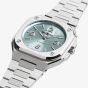 Bell & Ross Mens Ice Blue Steel Watch BR05A-S-BU-ST/SST