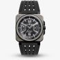 Bell & Ross Mens BR-X3 Black Titanium Automatic Watch BRX3R-BL-TI/SRB
