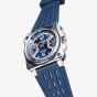 Bell & Ross Mens BR-X3 Blue Steel Automatic Watch BRX3R-BLU-ST/SRB