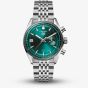 TAG Heuer Mens Carrera Chronograph Green Dial Watch CBS2211.BA0048