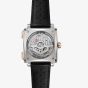 TAG Heuer Mens Monaco Chronograph Black Dial Leather Strap Watch CDW2150.FC8360