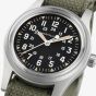 Hamilton Mens Khaki Field Mechanical 36 Green NATO Strap Watch H69399930