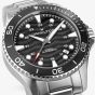 Hamilton Mens Khaki Navy Scuba 40mm Automatic Black Dial Stainless Steel Bracelet Watch H82415130