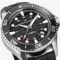 Hamilton Mens Khaki Navy Scuba 40mm Automatic Black Rubber Strap Watch H82415330